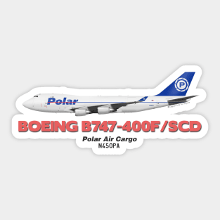 Boeing B747-400F/SCD - Polar Air Cargo Sticker